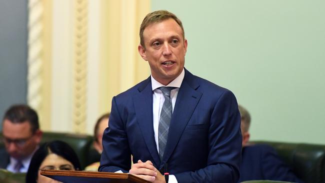 Queensland Health Minister Steven Miles (AAP Image/Dan Peled)