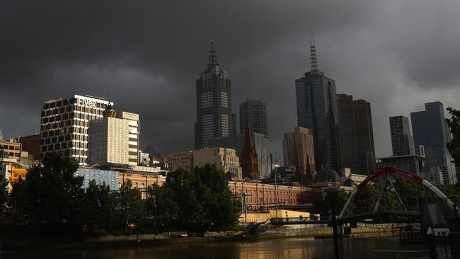 Christmas Day will be cool to mild with a shower or two, with temperatures from Melbourne to the coast ranging between 18-25 degrees. Picture: David Crosling