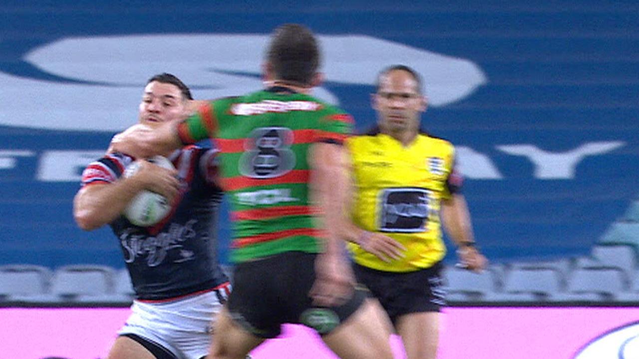 Sam Burgess smashes James Tedesco