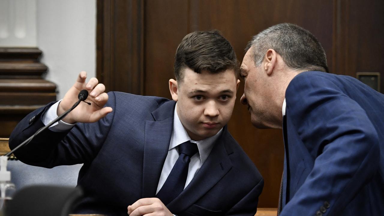 Kyle Rittenhouse in court. Picture: Getty Images via AFP