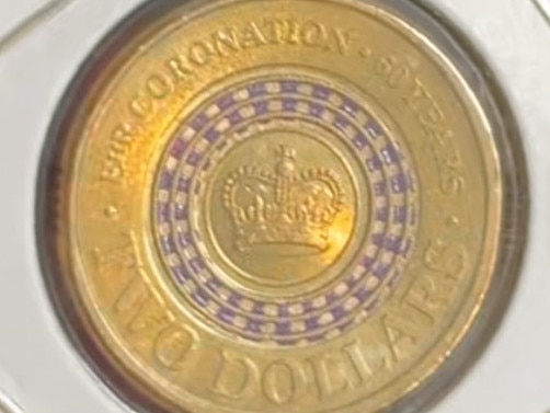 However a select run of just under 35,000 coins were produced for coin collectors with a special C mint mark. Picture: TikTok//@coincollecting—detecting.