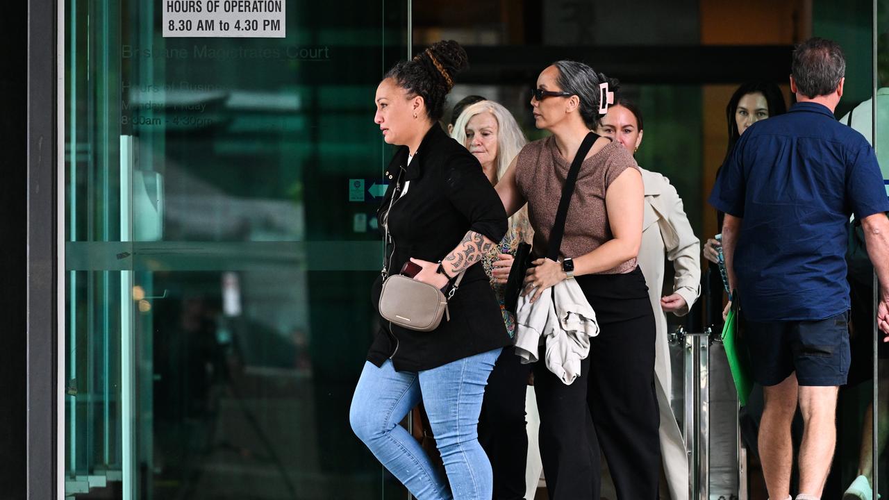 Some broke down upon learning Mr Selby would fight his charge. Picture: Dan Peled / NewsWire