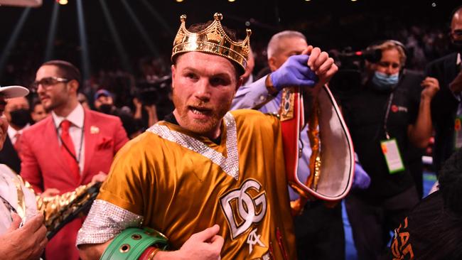 Canelo Alvarez is the king. Photo by Patrick T. FALLON / AFP