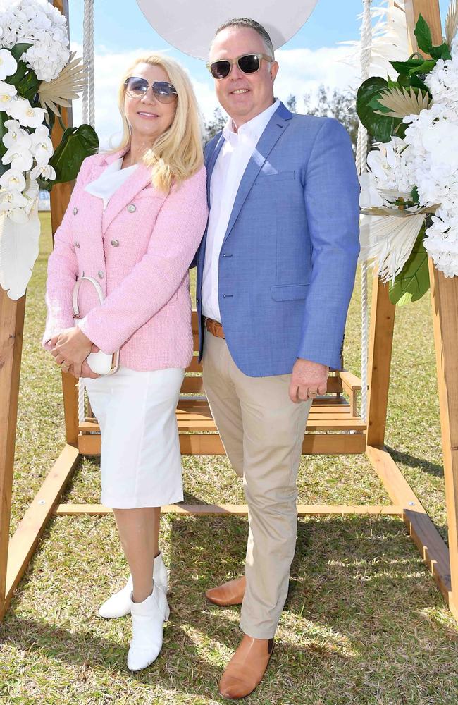 Cameron and Trina Provan at Coastline BMW Polo by the Sea. Picture: Patrick Woods.