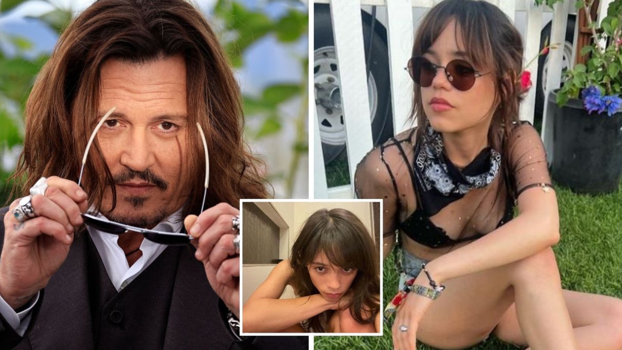 Johnny Depp and Jenna Ortega have both responded to rumours they're an item. Pictures: Getty, Instagram