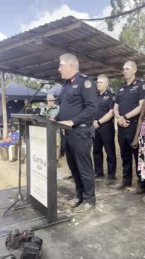 NT Police Commissioner delivers apology to Indigenous Territorians