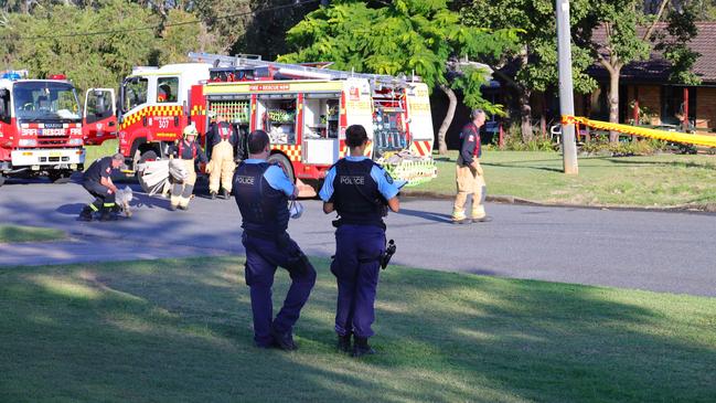 A South Grafton home was gutted by fire, with investigations now underway to determine the cause of the blaze. Photo: Frank Redward