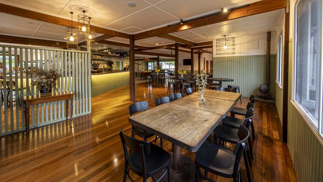 Indoor dining at The Roadvale Hotel.