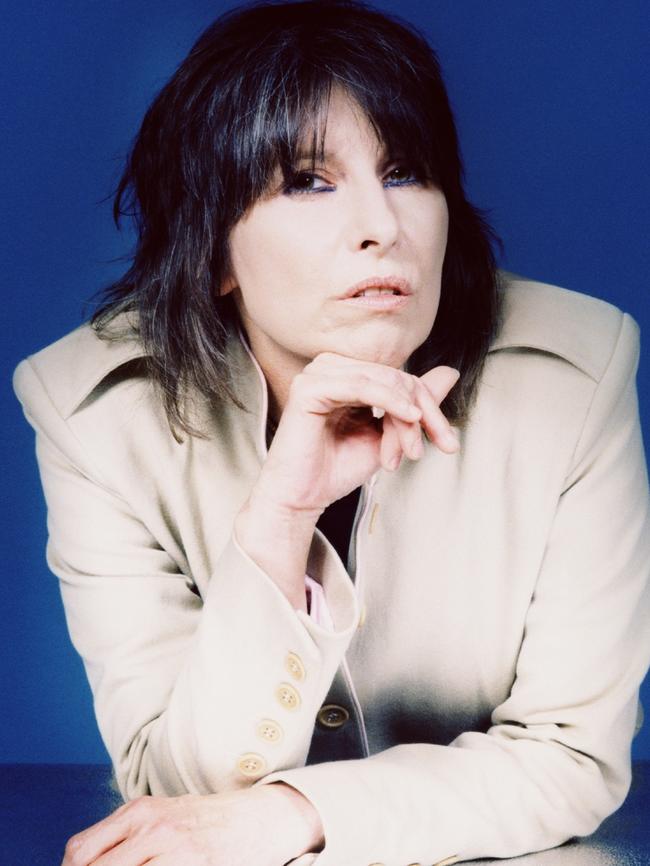 Chrissie Hynde.  Picture:  Supplied