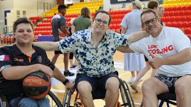 Member for Solomon Luke Gosling discusses the challenges faced by NT’s Para athletes and how the new funding initiative will support their journey to the world stage. Picture: Mitchell Hearne.