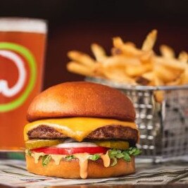 A Wahlburgers hamburger restaurant franchise will open in Manly on the site of the Manly Greenhouse restaurant and bar on South Steyne. Locals can ask to have beetrot and pineapple on their burgers. Picture: Wahlburger