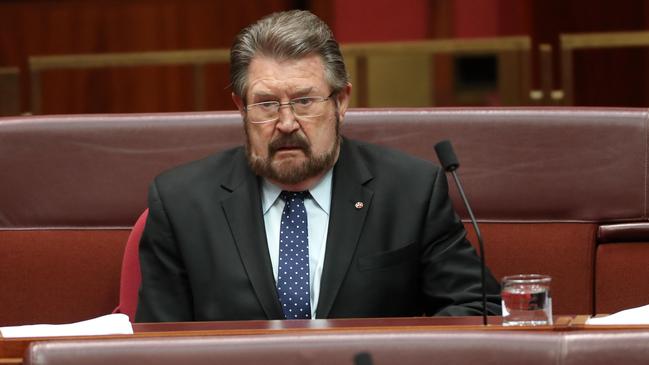 Derryn Hinch failed in his bid to be re-elected to the Senate. Picture: Gary Ramage