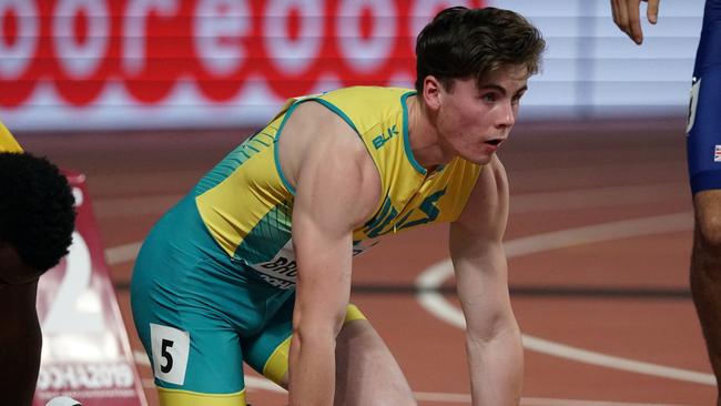 Australian sprinter Rohan Browning. Picture: Athletics Australia