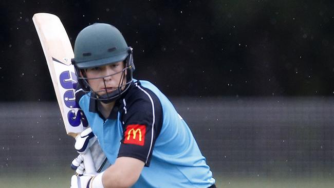 Will Thomson batted brilliantly for Southern districts. Picture: John Appleyard