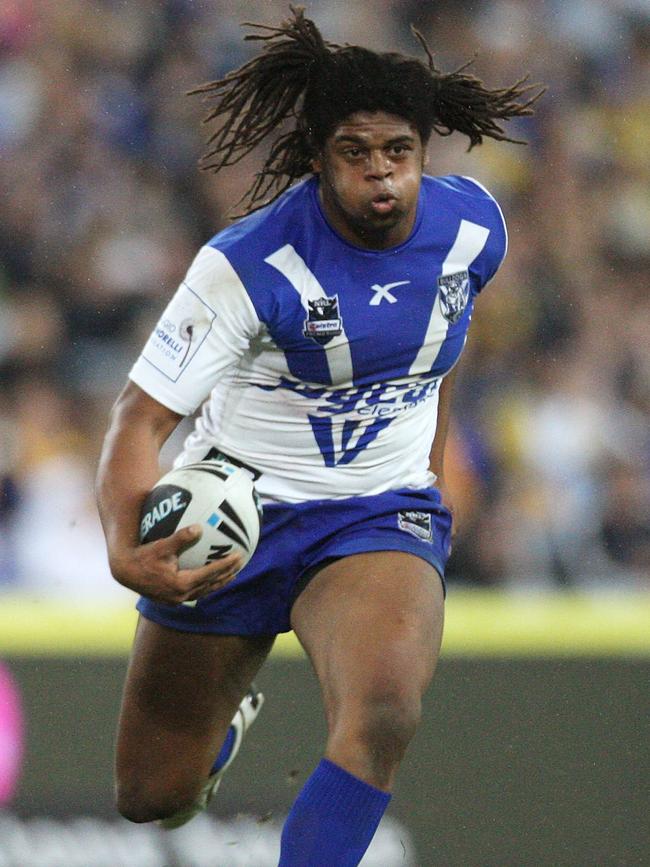 Jamal Idris became a cult figure at the Bulldogs.