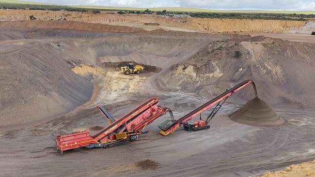 Iluka Resources' rare earths tailings project at Eneabba in WA.