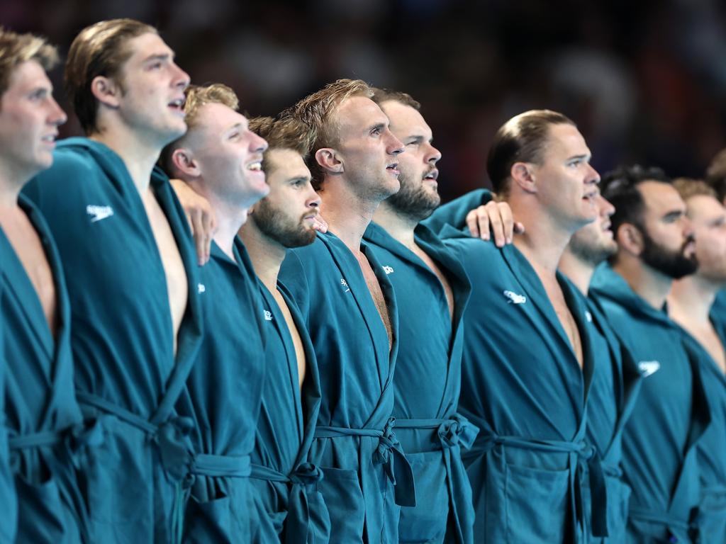 The Aussies are proud of their performance but were within touching distance of a maiden medal match. Picture: Quinn Rooney/Getty Images