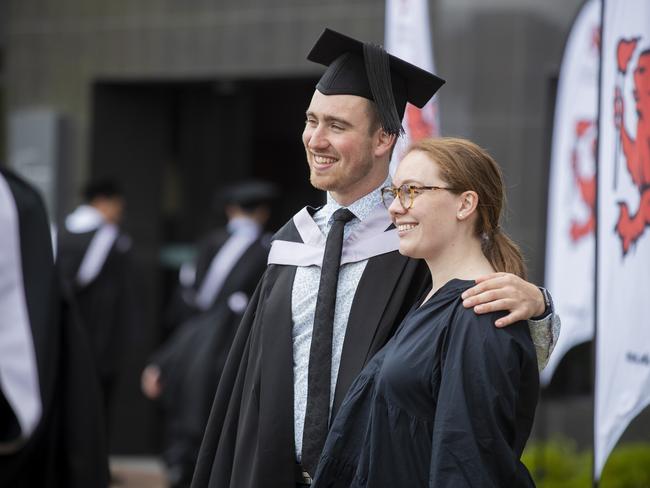 UTAS graduations. School of College of Health and Medicine Graduate Research. Picture: RICHARD JUPE