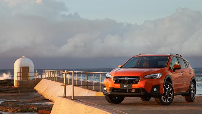 The Subaru XV is more expensive but handy on dirt roads. Picture: Supplied.