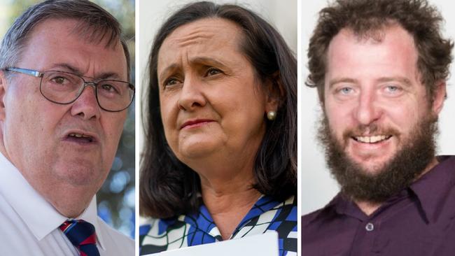 Alice Springs Mayor Damien Ryan, Araluen MLA Robyn Lambley and Tennant Creek Mayor Jeff McLaughlin have voiced concerns about ongoing crime