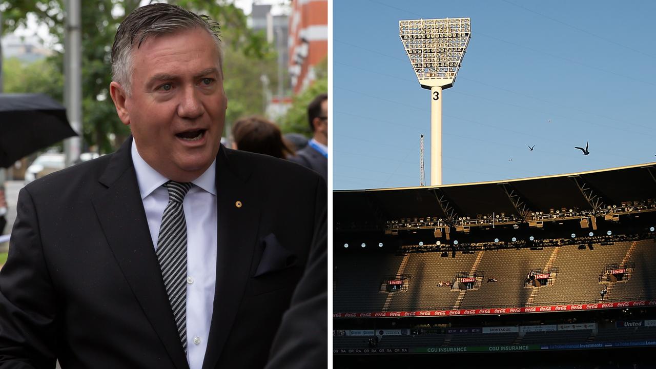 Eddie McGuire has proposed putting a roof on the MCG as part of a billion-dollar redevelopment.