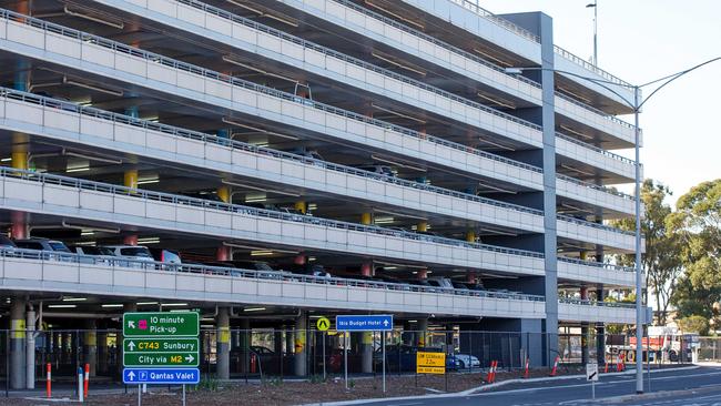 The ACCC could push for capped parking fees at Melbourne airport. Picture: Mark Stewart