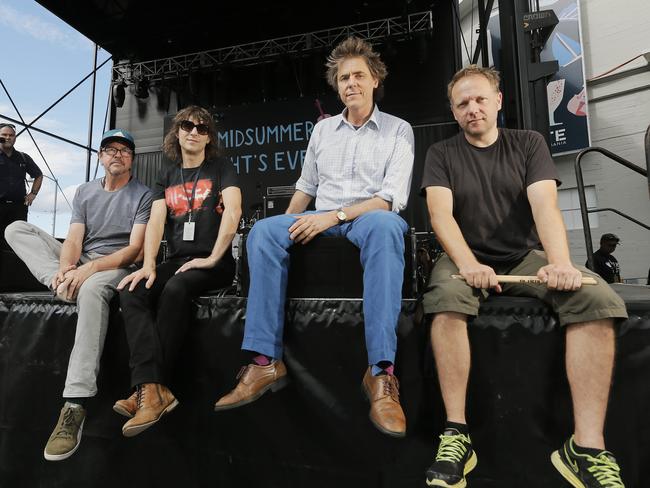 Tim Freedman and The Whitlams performed at the Taste of Tasmania in Hobart. Picture: Mathew Farrell