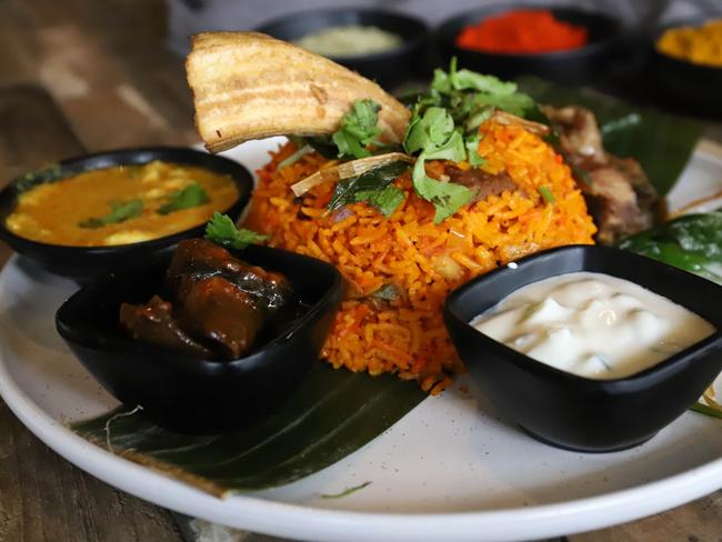 Sri Lankan Street Food’s Short Rib Biriyani. Picture: Jenifer Jagielski