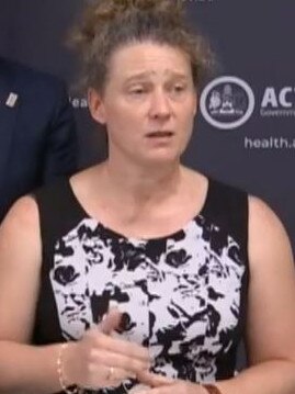 ACT Chief Health officer Dr Kerryn Coleman. Picture: Supplied