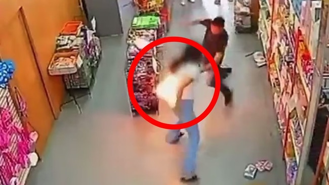 Horrifying moment woman’s smartphone explodes. PictureL Supplied