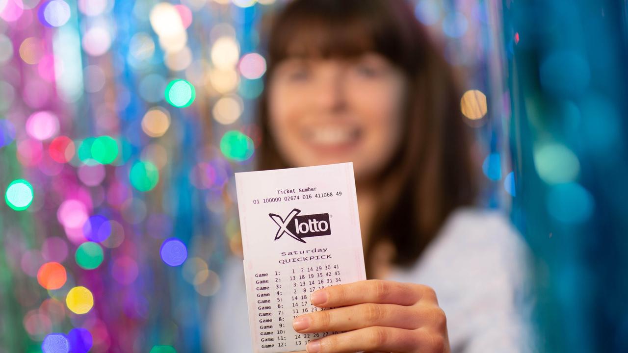 A woman has confessed she misread the numbers on her winning Lotto ticket and mistook $1m for $1000. Picture: Supplied