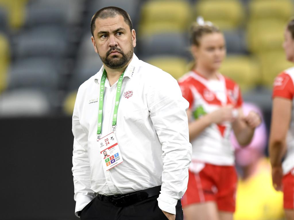 Jamie Soward will stay on as coach out of loyalty to his players. Picture: NRL Photos