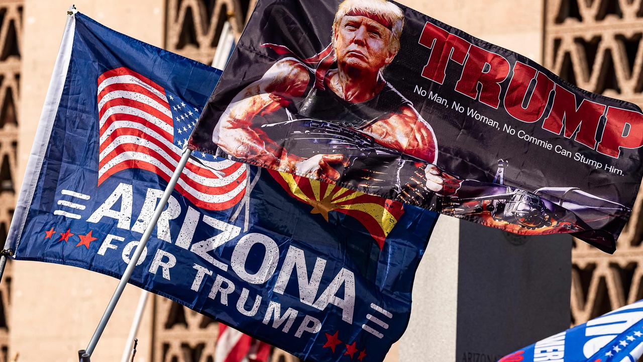 Not enough of Arizona was for Trump, it seems. Picture: OLIVIER TOURON / AFP.