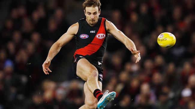 Jobe Watson in action during his final season with the Bombers. Picture: Getty Images