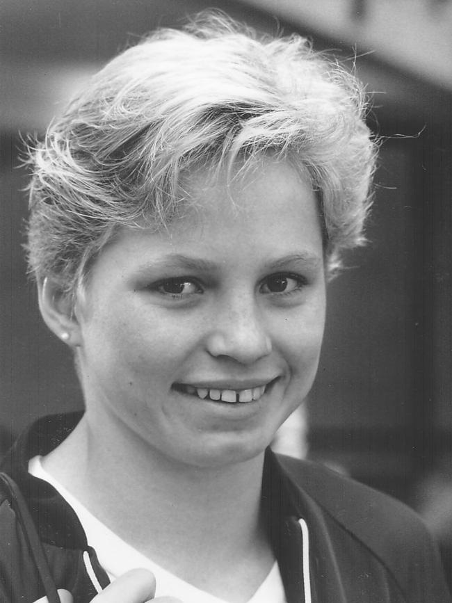  Jodie Clatworthy in 1988. 