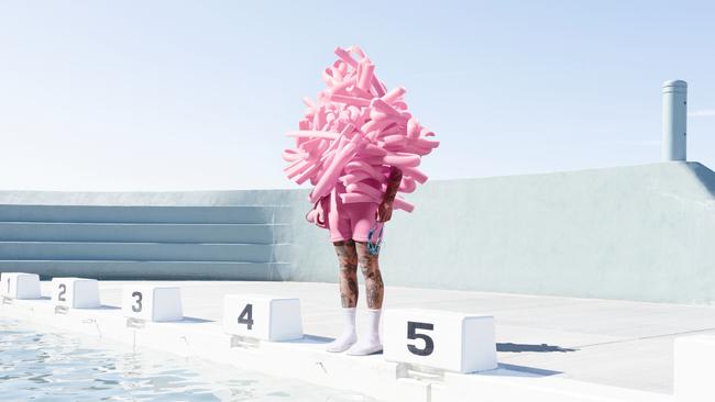 Whimsical: Gerwyn Davies at Newcastle Ocean Baths