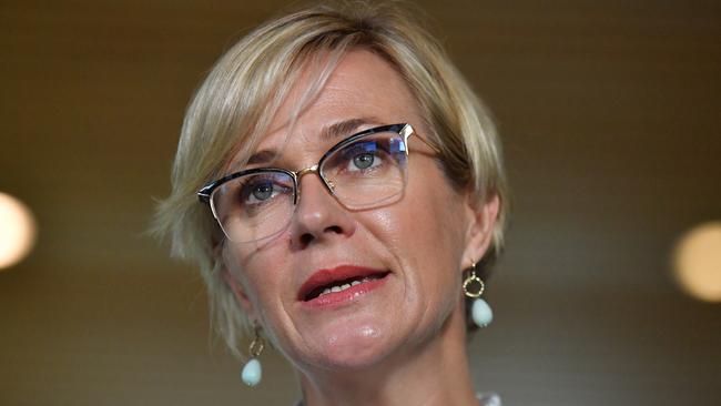 Independent politician Zali Steggall is leading a group of crossbenchers in creating a national climate change framework. Picture: Mick Tsikas/AAP.