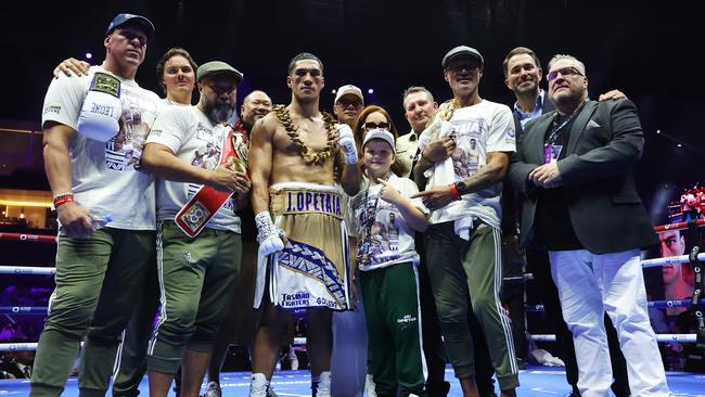 Team Opetaia. Photo by Richard Pelham/Getty Images.