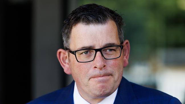 Victorian Premier Daniel Andrews says Mr Pearson’s shares saga should act as a ‘timely reminder’ to all MPs. Picture NCA NewsWire / Aaron Francis