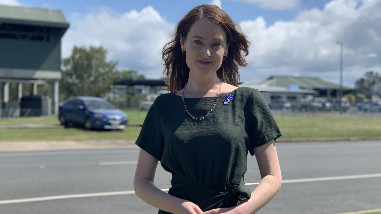 AI guru Brooke Jamieson spoke at the Resources Centre of Excellence's 2022 LeadIn conference. She expressed optimism about Mackay's future and said she was impressed at the innovative spirit of the day. Picture: Duncan Evans