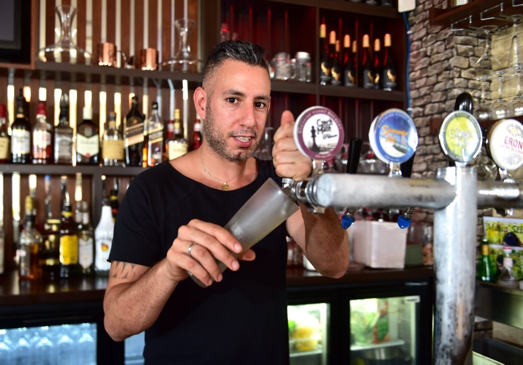 Mykie, of Mykies by the Bay, showcasing the new business. Picture: Che Chapman