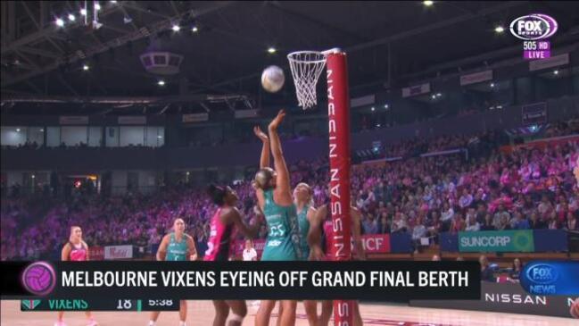 Melbourne Vixens eyeing off Grand Final berth