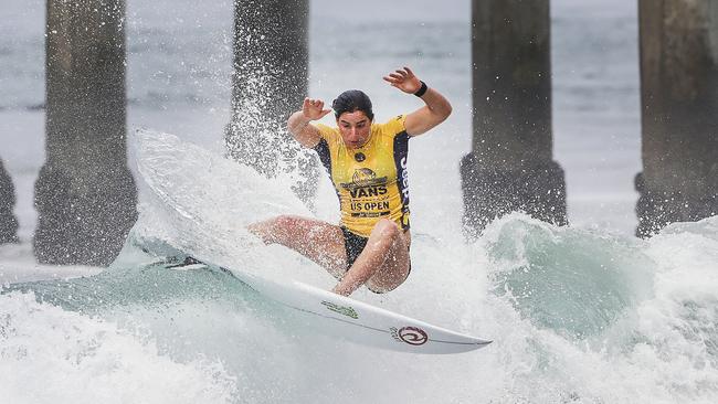 Australian surfer Tyler Wright will need to regroup ahead of the next event following her shock quarter-finals exit.