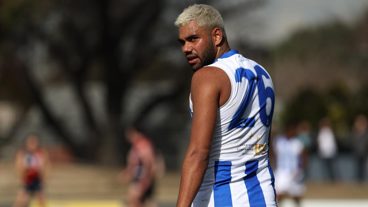 Thomas has been accused of several instances of intimidatory behaviour, including comments regarding personal photos and videos. Picture: Hamish Blair