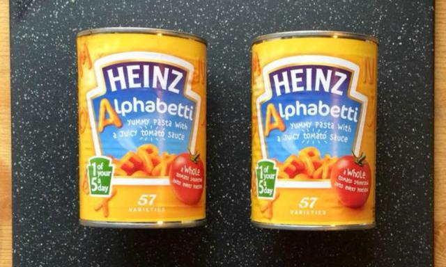 Heinz Alphabetti Spaghetti Man Counts Letters In Cans Kidspot