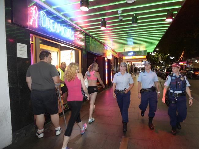 Kings Cross is far quieter since the lockout laws were introduced / Picture: Gordon McComiskie