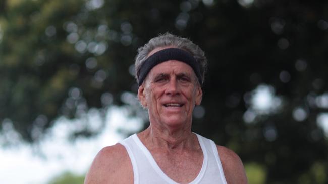 Mark Richards, 71, said he loves to swim, run and cycle and calls himself 'a jack of trades and master of fun.