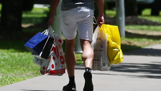 CBA data found spending lifted around 87 per cent on Black Friday, compared with the average spend in the three weeks prior. Picture: Brendan Radke