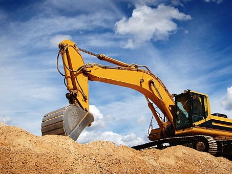 Excavator performing earthworks. Picture: iStock/Getty ImagesExcavator  generic.