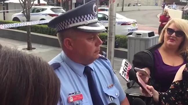 Inspector Brad Thorne speaking about the shooting in Bankstown